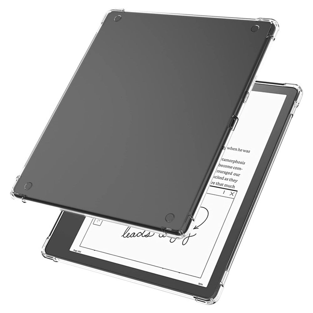 For Amazon Kindle Scribe TPU Case Anti-drop E-reader Transparent Cover