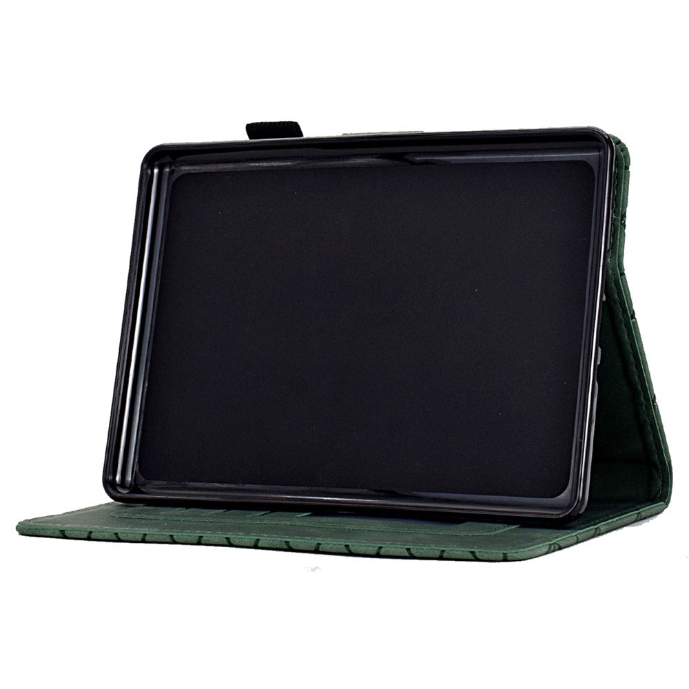 For Amazon Kindle 11th (2024) / 6'' (2022) Case Anti-Drop PU Leather Rhombus Pattern Stand E-Reader Cover