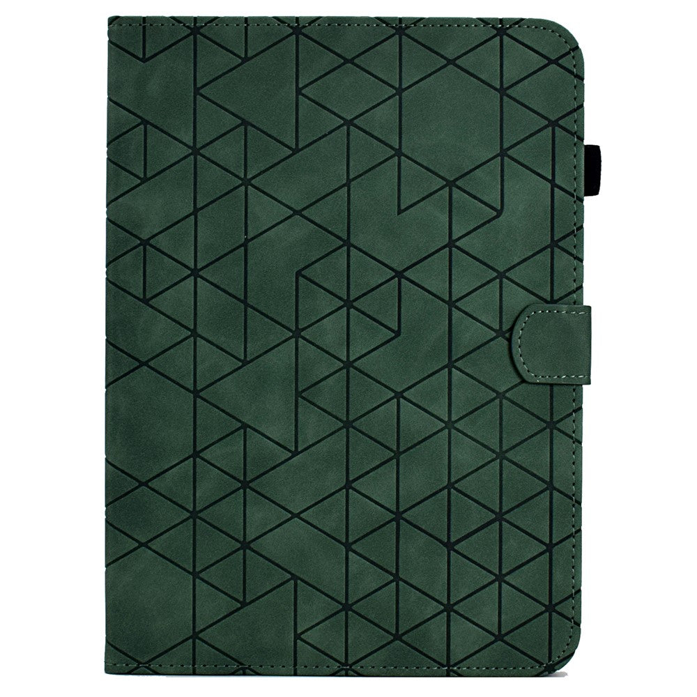 For Amazon Kindle 11th (2024) / 6'' (2022) Case Anti-Drop PU Leather Rhombus Pattern Stand E-Reader Cover