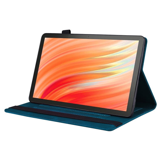 For Amazon Fire HD 10 (2023) Protective Case PU Leather Auto Sleep / Wake Business Cover