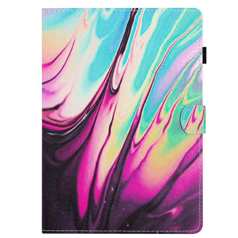 For Amazon Kindle Paperwhite (2021) Case PU Leather Pattern Viewing Stand Tablet Cover