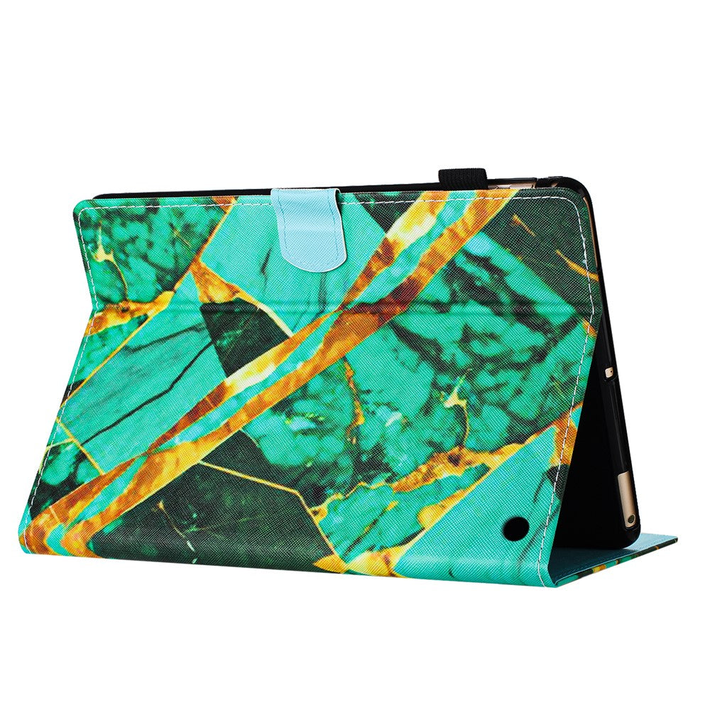 For Amazon Fire HD 10 Plus (2021) Smart Case PU Leather Pattern Dropproof Cover