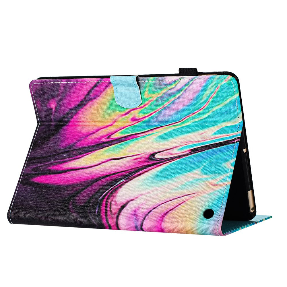 For Amazon Fire Max 11 Leather Case Viewing Stand Pattern Tablet Cover