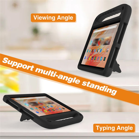 For Amazon Fire HD 10 (2023) Case Hand Grip EVA Tablet Cover with Kickstand