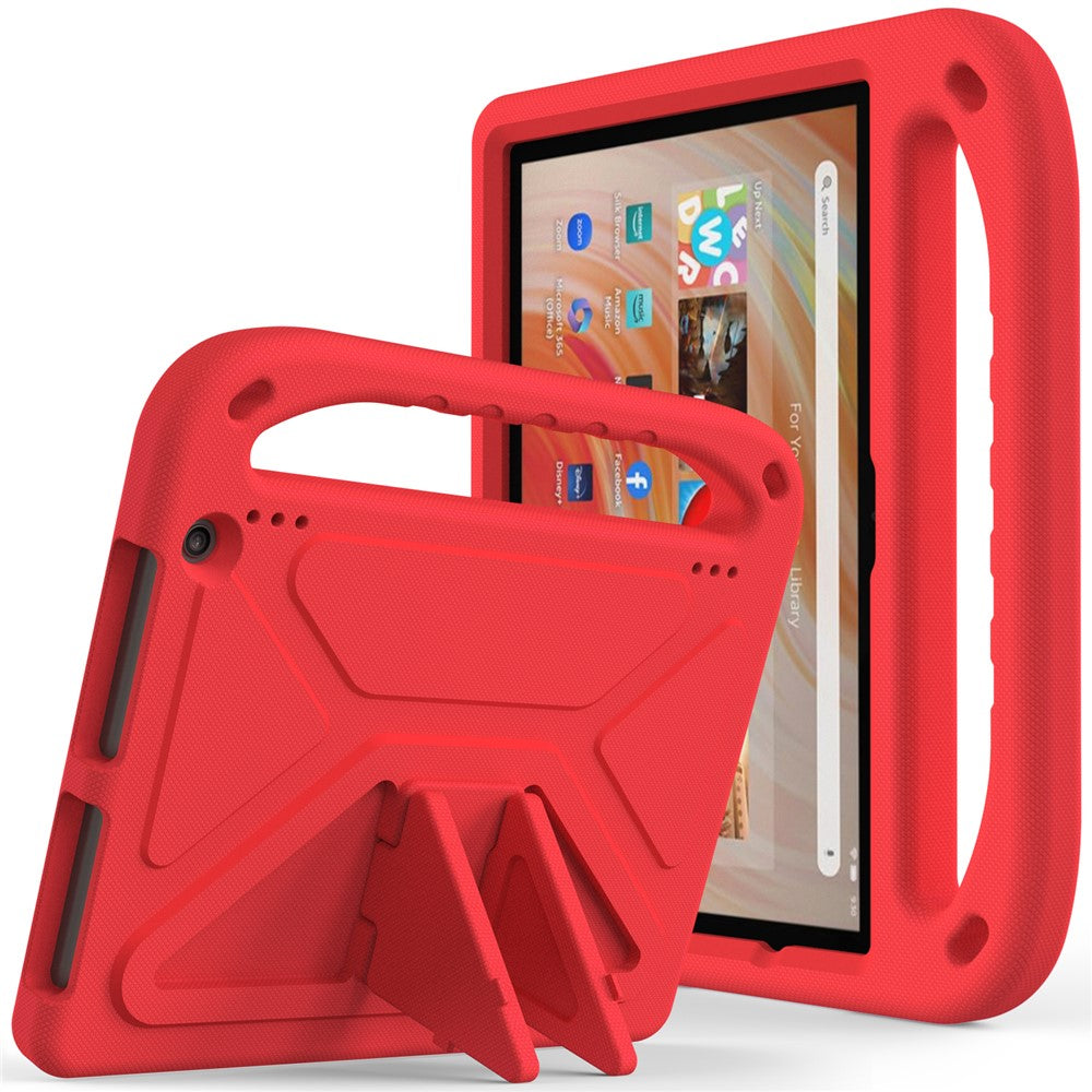 For Amazon Fire HD 10 (2023) Case Hand Grip EVA Tablet Cover with Kickstand