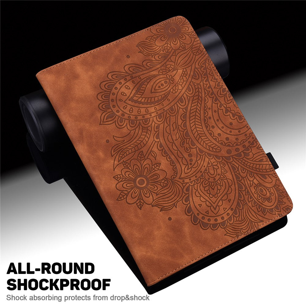 For Amazon Kindle Paperwhite (2024) / Kindle Colorsoft Case PU Leather E-Reader Cover with Card Slots Stand