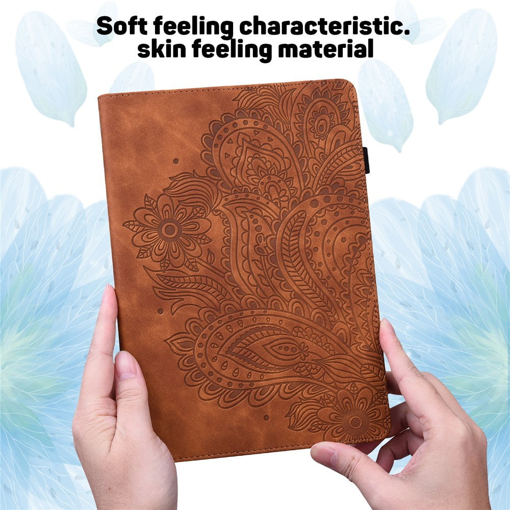 For Amazon Kindle Paperwhite (2024) / Kindle Colorsoft Case PU Leather E-Reader Cover with Card Slots Stand