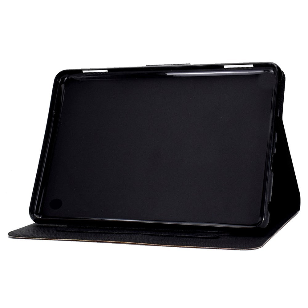 A2 For Amazon Fire HD 10 (2023) Case Pattern Printed PU Leather Tablet Cover with Card Slots