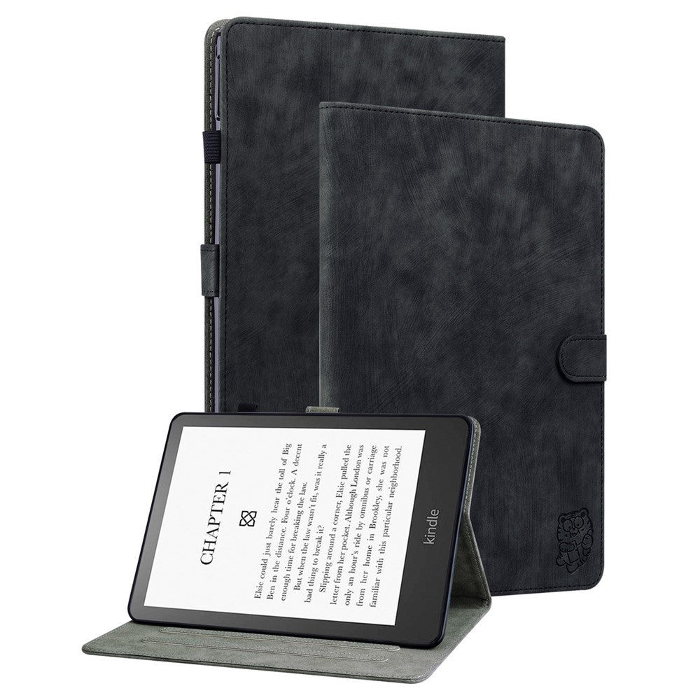 For Amazon Kindle Paperwhite (2024) / Kindle Colorsoft Case Card Slots PU Leather Stand E-Reader Cover