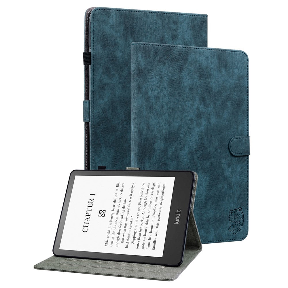 For Amazon Kindle Paperwhite (2024) / Kindle Colorsoft Case Card Slots PU Leather Stand E-Reader Cover