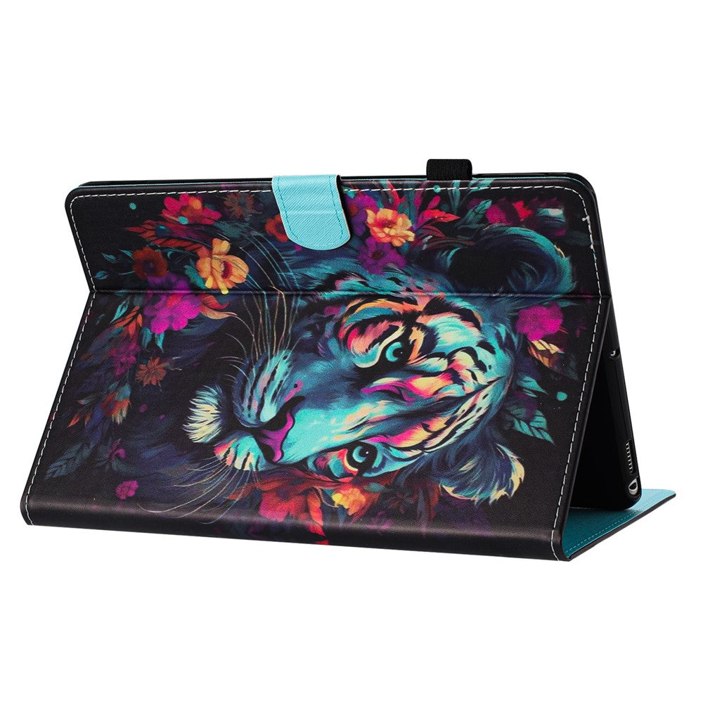For Amazon Kindle Paperwhite 5 (2021) Case Pattern Printing PU Leather Stand Cover with Card Slots