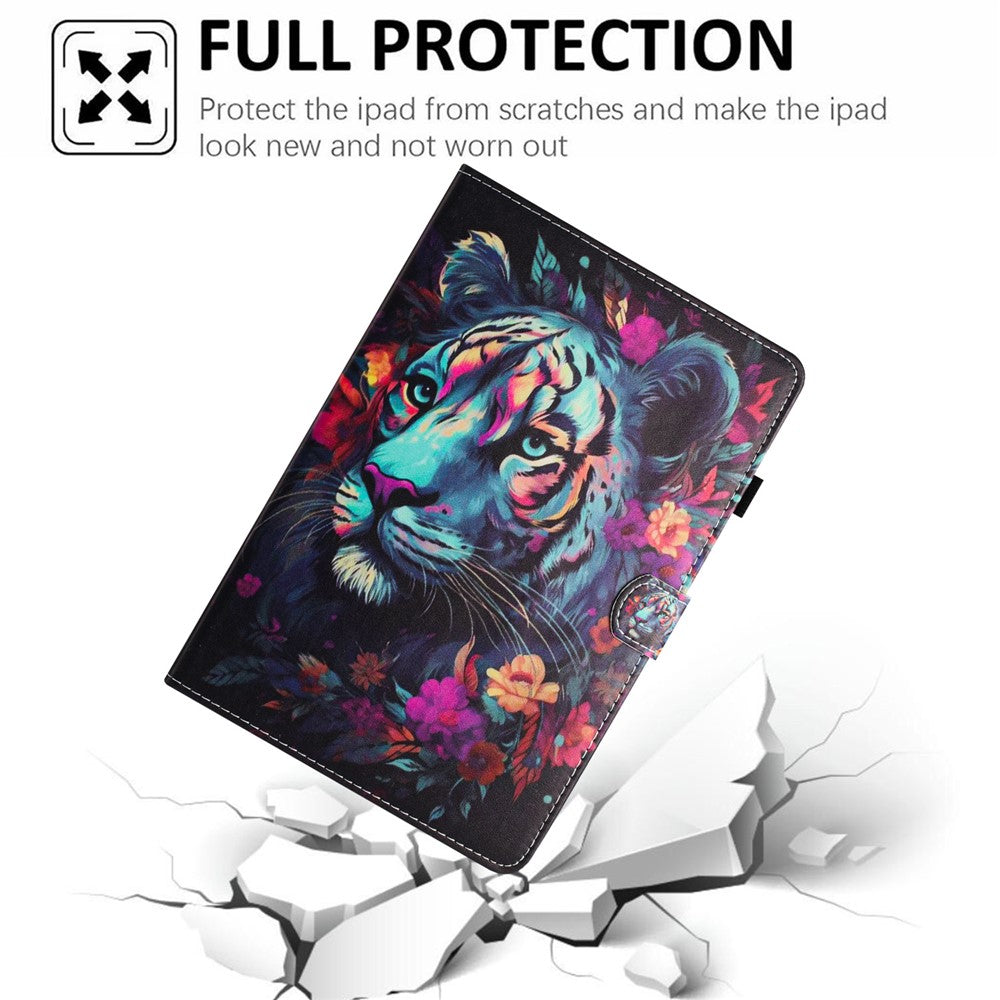 For Amazon Kindle Paperwhite 5 (2021) Case Pattern Printing PU Leather Stand Cover with Card Slots