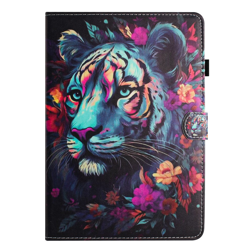 For Amazon Kindle Paperwhite 5 (2021) Case Pattern Printing PU Leather Stand Cover with Card Slots