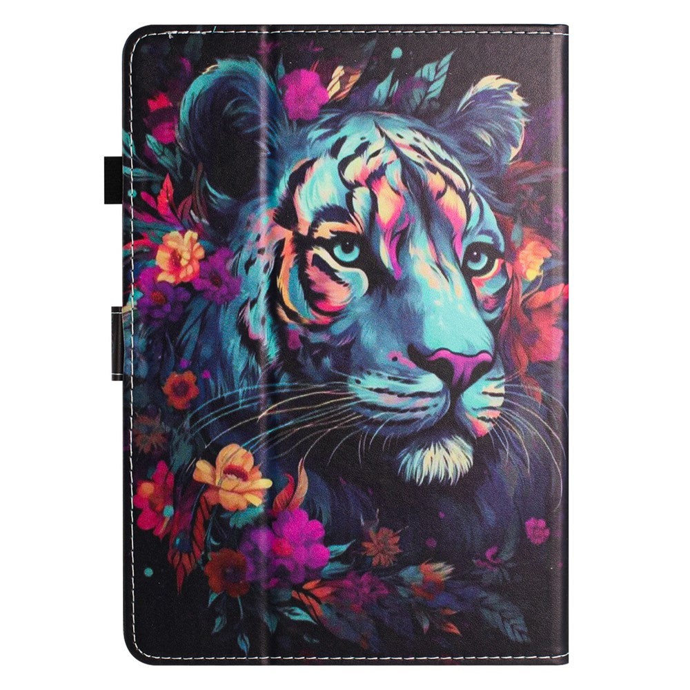 For Amazon Kindle Paperwhite 5 (2021) Case Pattern Printing PU Leather Stand Cover with Card Slots