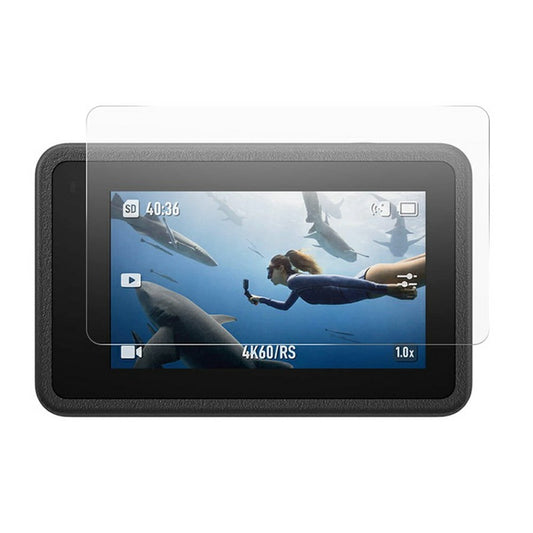 RURIHAI For DJI Osmo Action 4 Screen Protector 2.5D AR Enhanced High Aluminium-Silicon Glass Film
