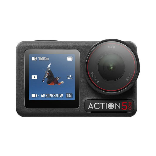 RURIHAI For DJI Osmo Action 5 Pro Lens Film + Screen Protector 0.2mm 2.5D High Aluminium-Silicon Glass Guard