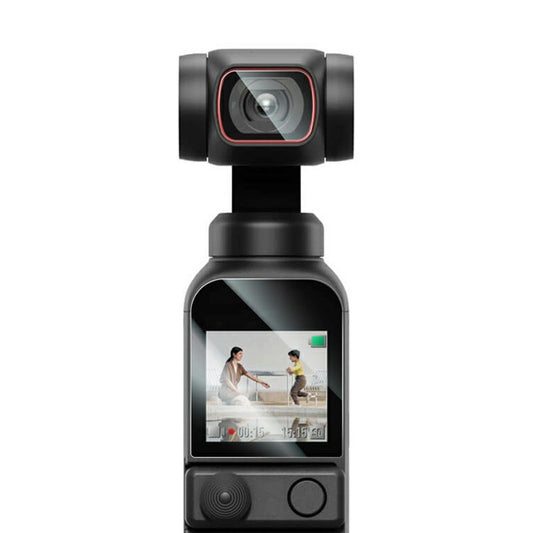 RURIHAI For DJI Pocket 2 Lens Film + Screen Protector 0.2mm 2.5D High Aluminium-Silicon Glass Guard