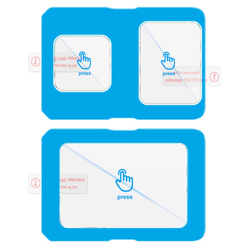 IMAK For GoPro Hero 13 Black Tempered Glass Screen Protector + Lens Film Set with Self Positioning Frame