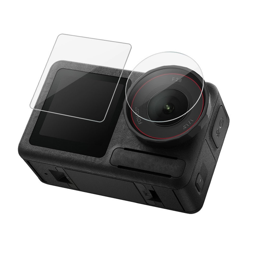 IMAK For GoPro Hero 13 Black Tempered Glass Screen Protector + Lens Film Set with Self Positioning Frame