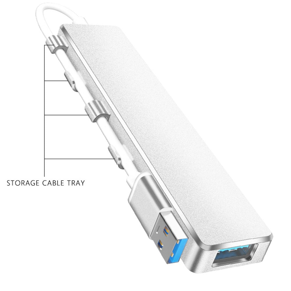 ADS-301A Laptop USB Hub Expander to USB-C+USB 3.0+3xUSB 2.0