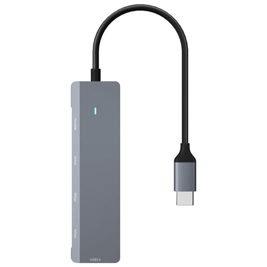 ADS-311C 5-Port Hub Type-C Hub Adapter Support PD 100W Fast Charging Converter