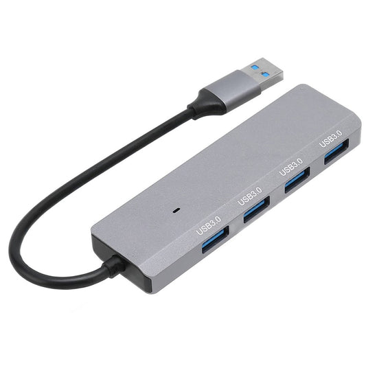 ADS-305A USB to 4 X USB3.0 Docking Station USB Hub Aluminum Alloy Adapter