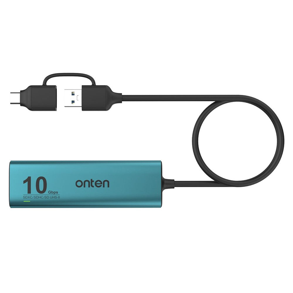 ONTEN UCA613+ USB-A / USB-C to 3 x USB3.2 + USB-C Charging Port + SD / TF Card Reader Hub