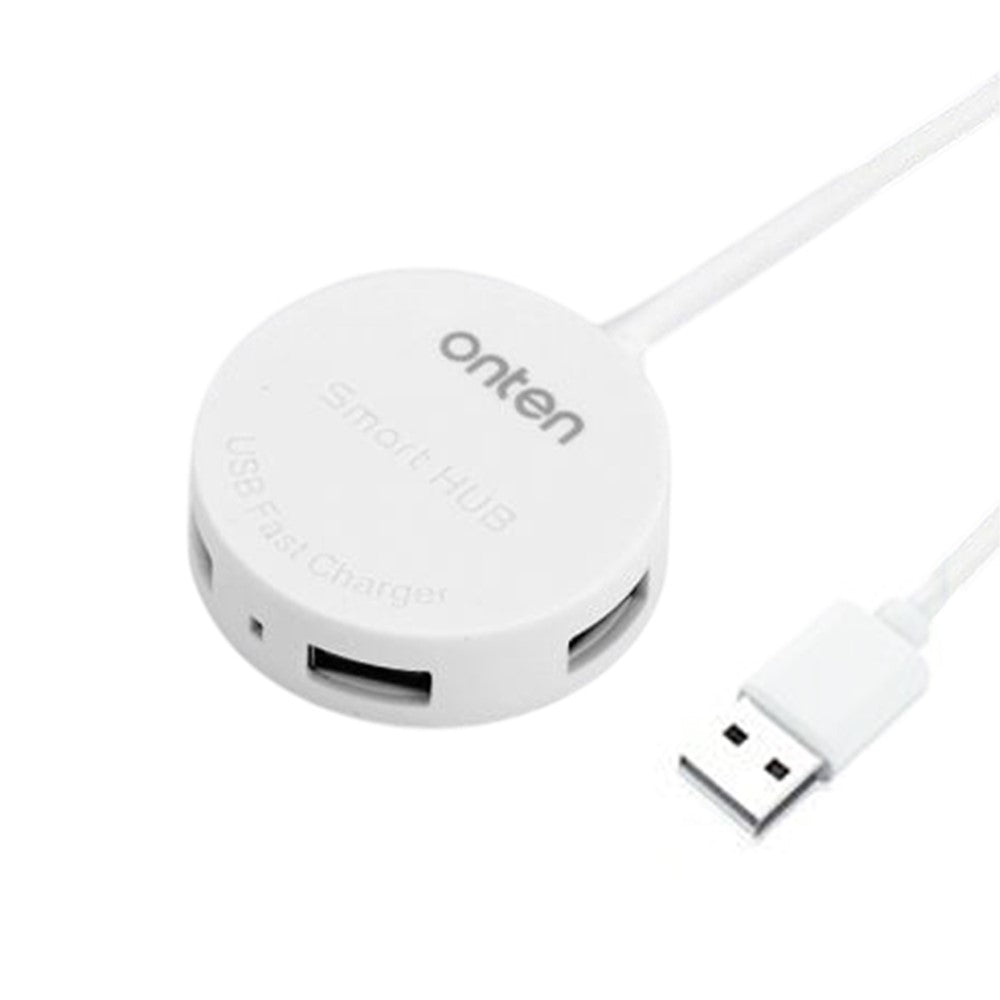 ONTEN OTN-5208 USB2.0 to 4 Port USB2.0 Hub OTG Adapter with Micro USB Power Supply Port