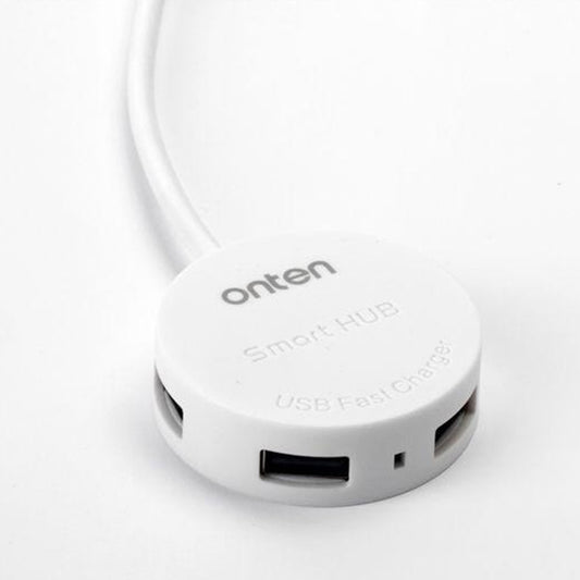 ONTEN OTN-5208 USB2.0 to 4 Port USB2.0 Hub OTG Adapter with Micro USB Power Supply Port