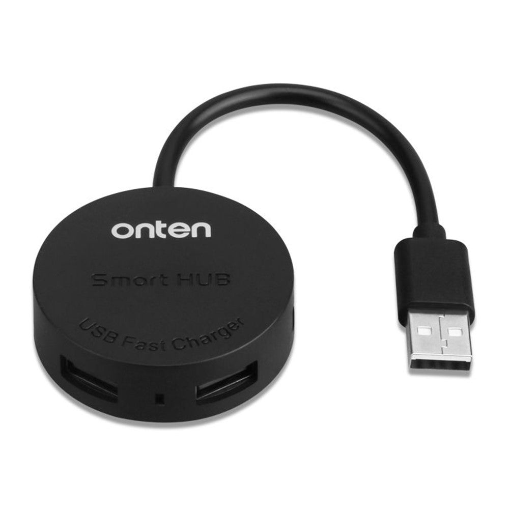 ONTEN OTN-5208 USB2.0 to 4 Port USB2.0 Hub OTG Adapter with Micro USB Power Supply Port