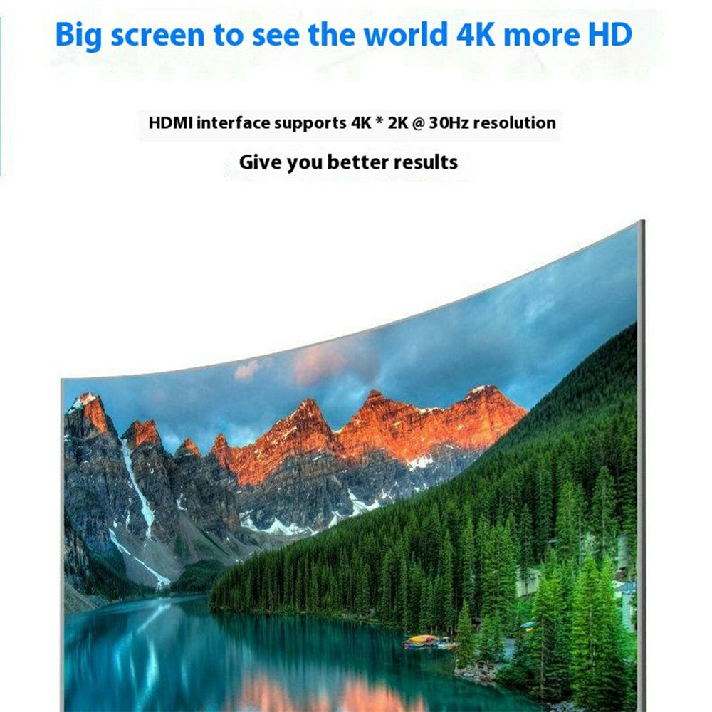 ONTEN 95116D Type-C 6 in 1 Hub Docking Station 4K HDMI USB3.0 USB2.0 PD3.0 TF SD Card Reader Adapter
