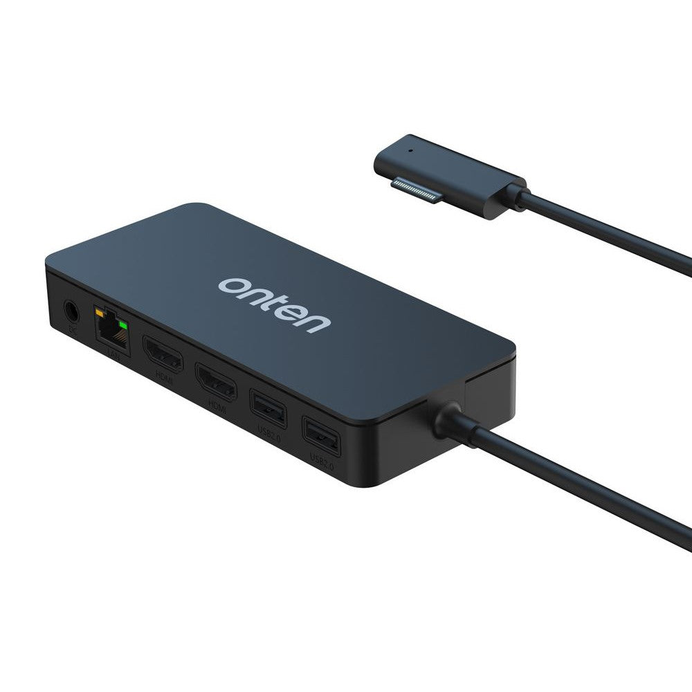 ONTEN SD13 Multifunction Docking Station for Microsoft Surface Pro / Go / Laptop HD Ethernet USB Expansion Hub