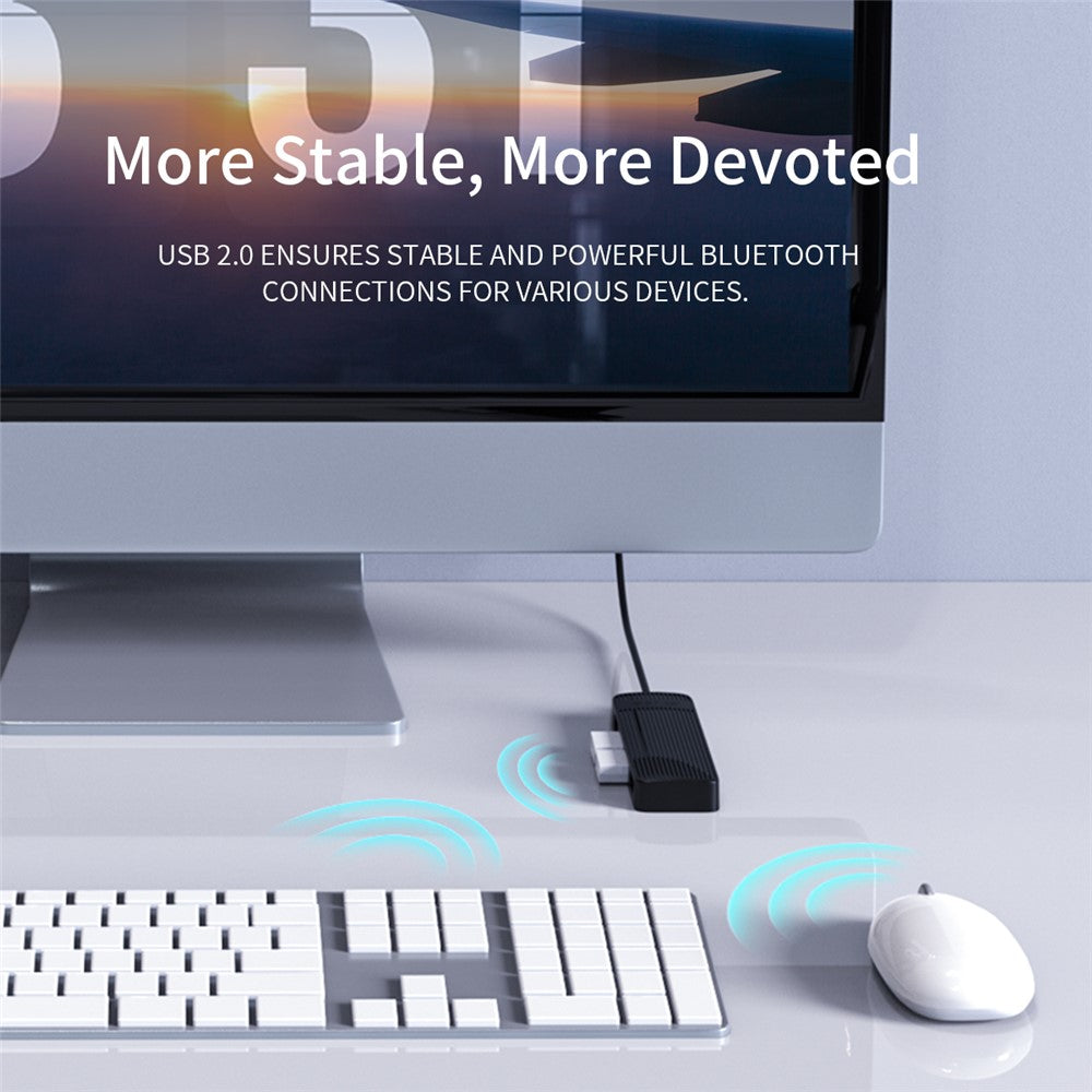 ORICO FL02 Multi-Port USB2.0 Hub Mini Portable Mini USB Adapter High-speed Sync Converter for Laptops