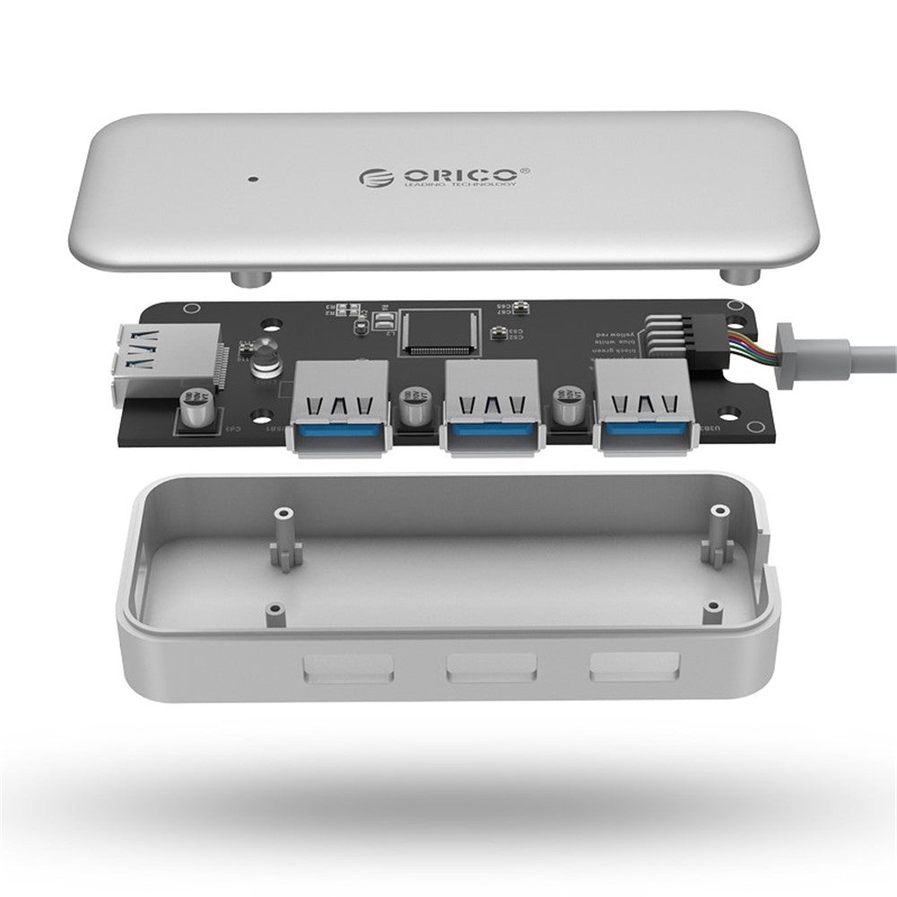 ORICO TC4U-U3 Type-C to USB-A Hub 4-Ports USB3.0 Hub Adapter 5Gbps High-Speed Transmission Converter with OTG Function
