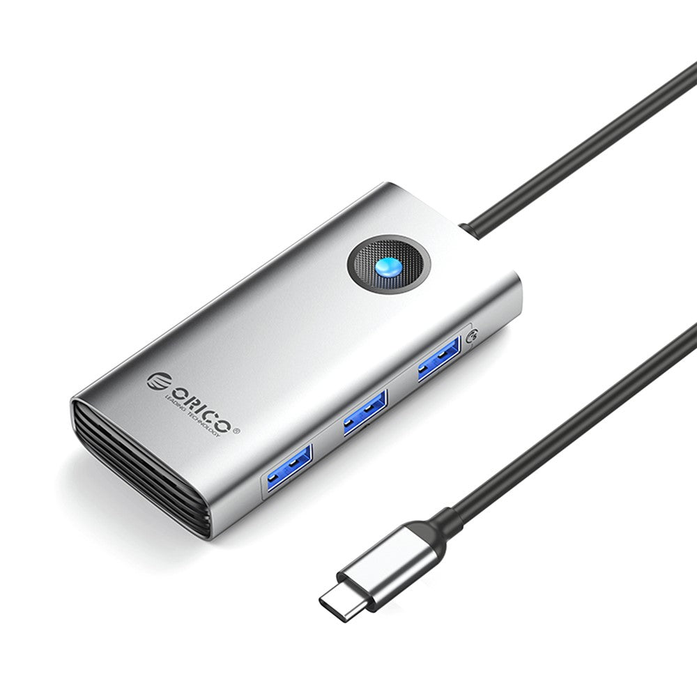 ORICO PW11-6P Portable 6 in 1 Docking Station 4K Video PD 100W Charging Multifunctional Type-C Hub