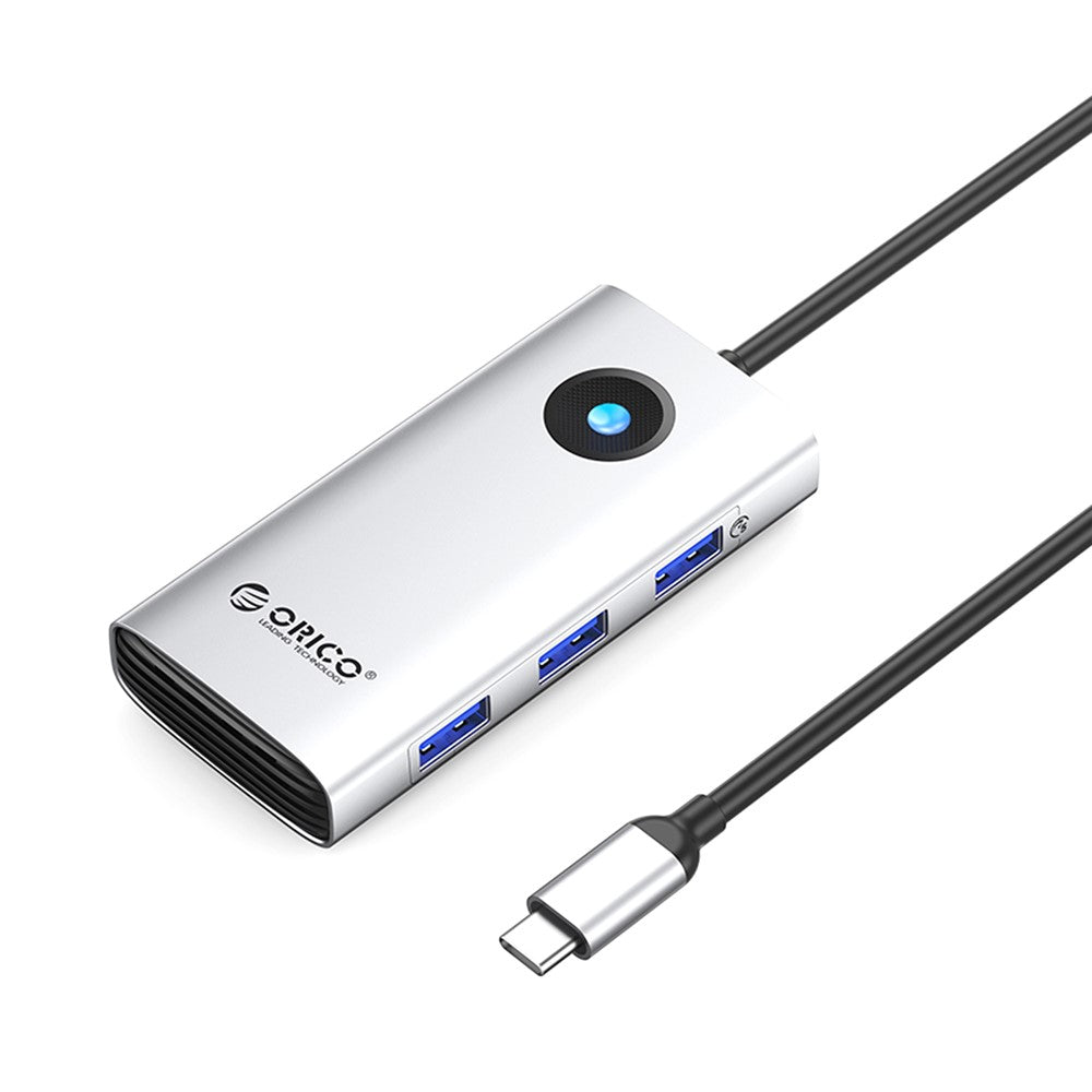 ORICO PW11-6P Portable 6 in 1 Docking Station 4K Video PD 100W Charging Multifunctional Type-C Hub