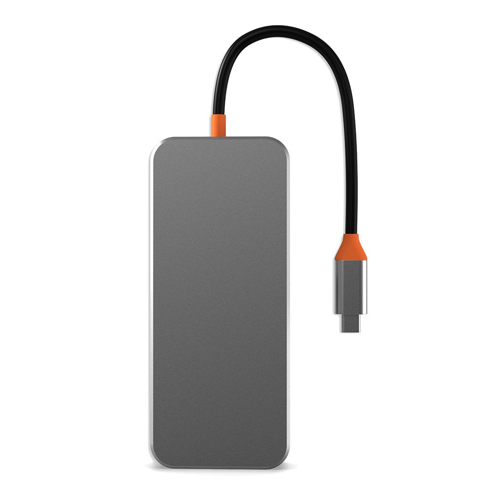 SW10V-Pro 10-in-1 Docking Station Dongle Type-C to PD+HD+USB3.0x3+SD+TFRJ45+VGA+3.5mm Audio Hub