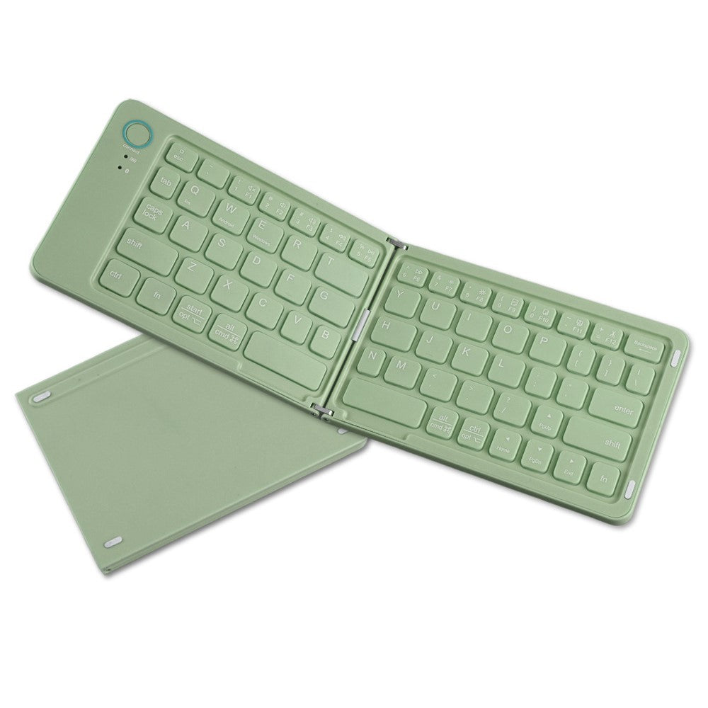 B203 Portable Bi-Fold Bluetooth-compatible Keyboard Universal Laptop Tablet Phone Wireless Keyboard