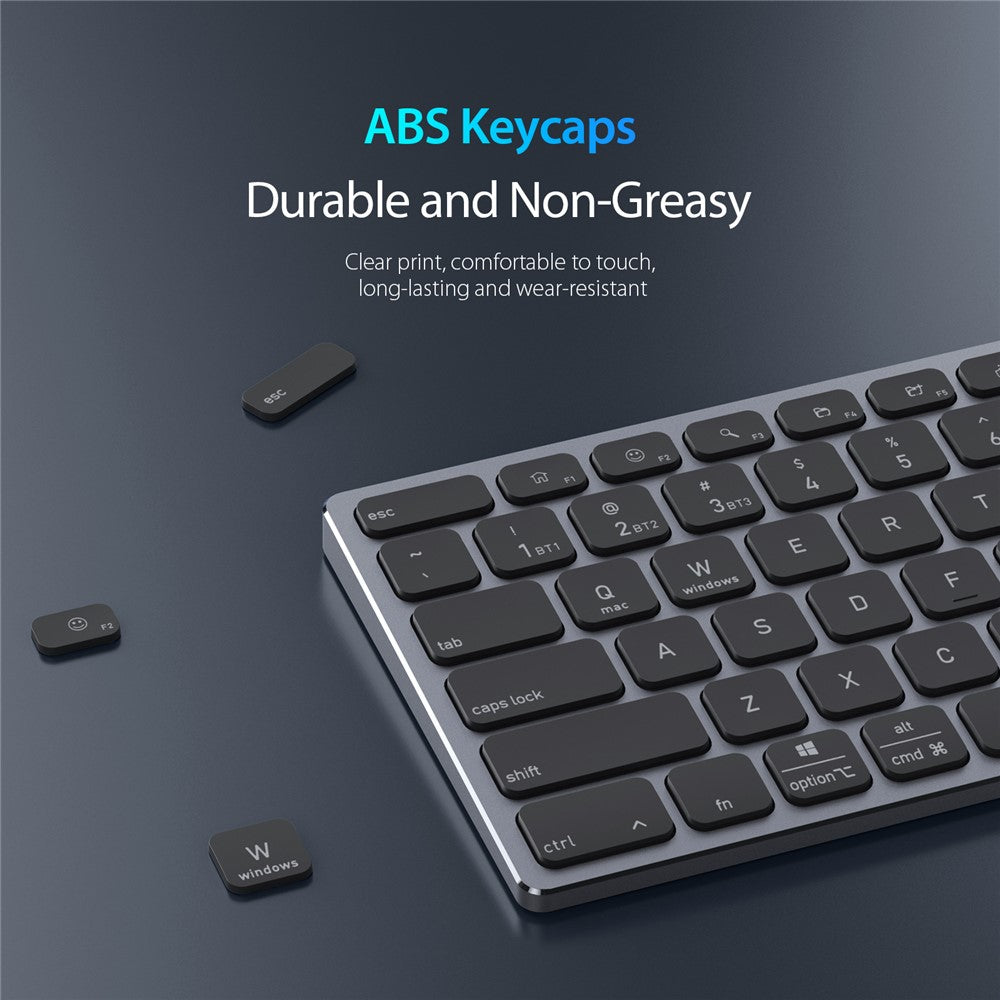 Wireless Keyboard Wireless Keyboard DUX DUCIS LK Series Mute Keyboard for Laptops/Tablets/Phones