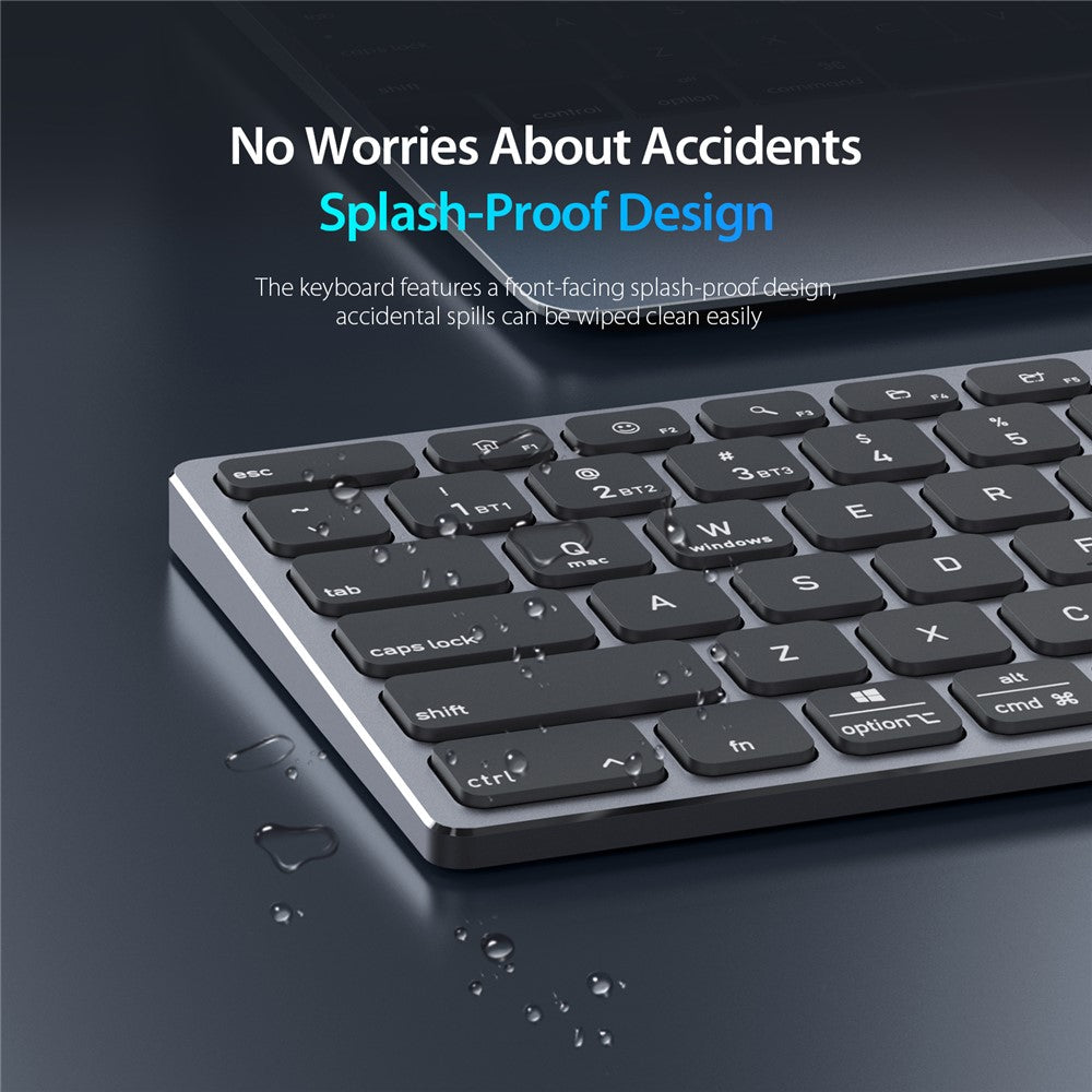 Wireless Keyboard Wireless Keyboard DUX DUCIS LK Series Mute Keyboard for Laptops/Tablets/Phones
