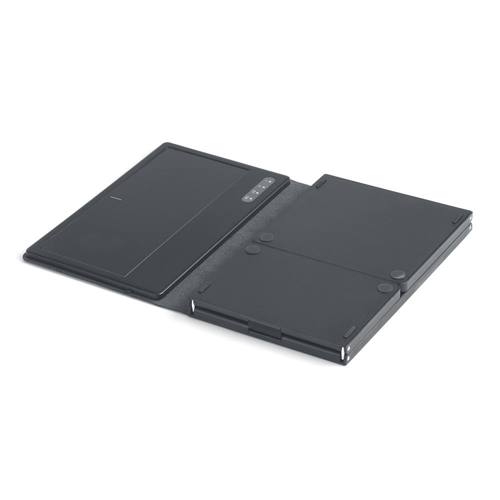 B055 Portable Folding Bluetooth-compatible Keyboard Universal Laptop Tablet Wireless Keyboard with Touchpad
