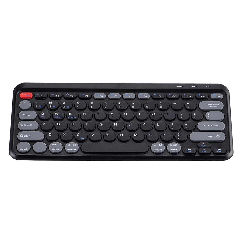 A201 Laptop Keyboard Bluetooth-compatible + Wireless 2.4G Computer Keyboard for Windows / 8-Pin / Android