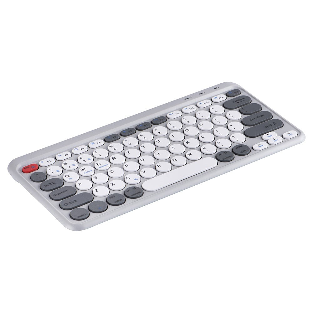 A201 Laptop Keyboard Bluetooth-compatible + Wireless 2.4G Computer Keyboard for Windows / 8-Pin / Android