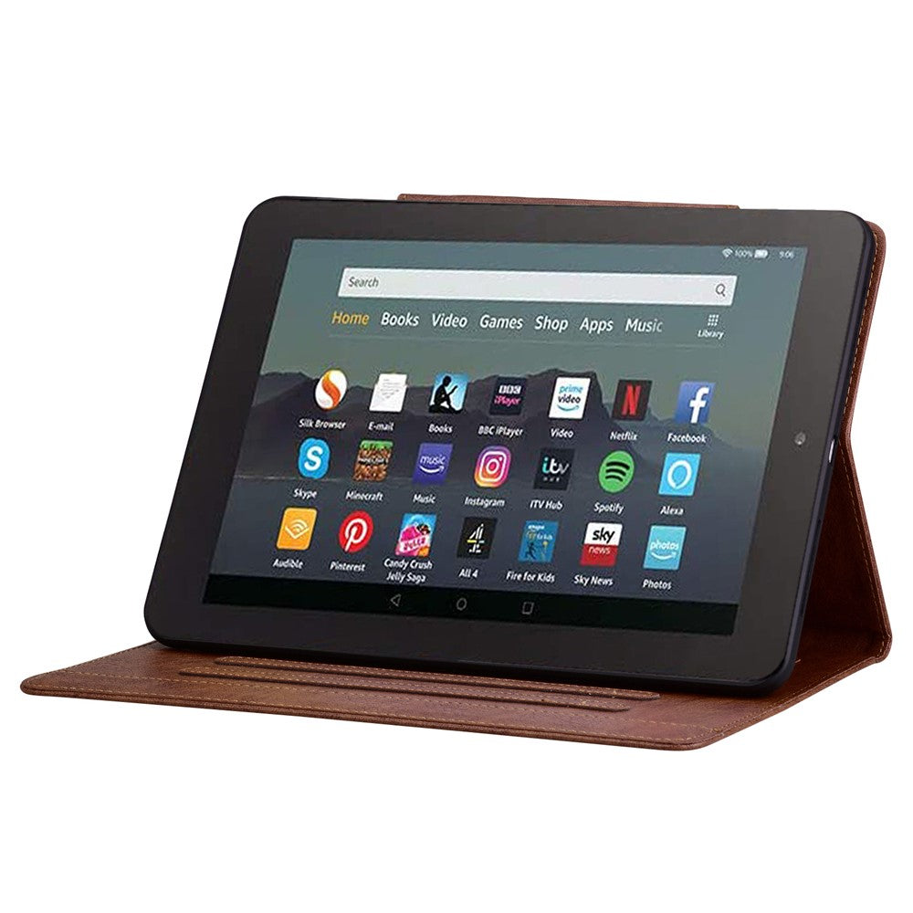 For Amazon Fire HD 10 (2021) / HD 10 Plus (2021) / HD 10 (2023) Tablet Case PU Leather Flip Cover