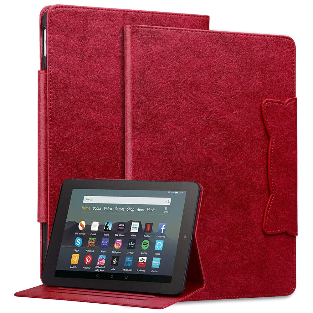 For Amazon Fire HD 10 (2021) / HD 10 Plus (2021) / HD 10 (2023) Tablet Case PU Leather Flip Cover