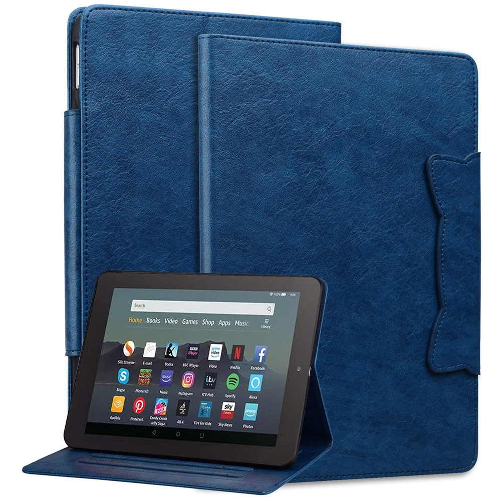 For Amazon Fire HD 10 (2021) / HD 10 Plus (2021) / HD 10 (2023) Tablet Case PU Leather Flip Cover