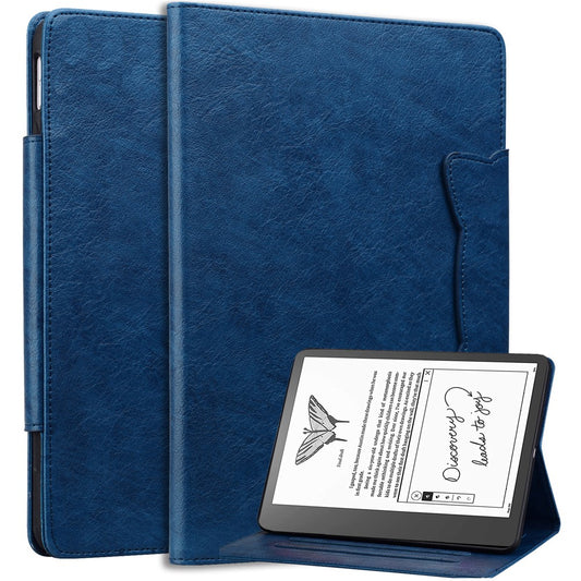 For Amazon Kindle Scribe Stand Case Card Slot PU Leather Tablet Cover