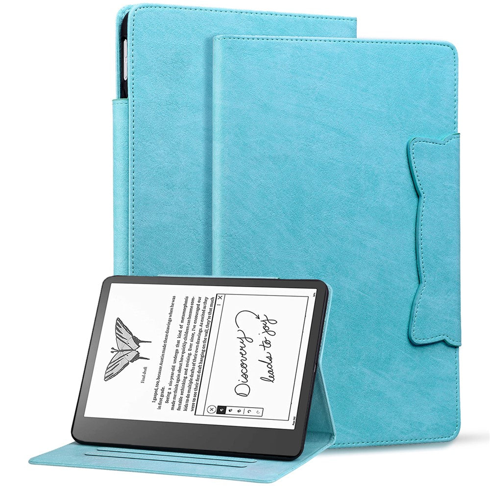 For Amazon Kindle Scribe Stand Case Card Slot PU Leather Tablet Cover