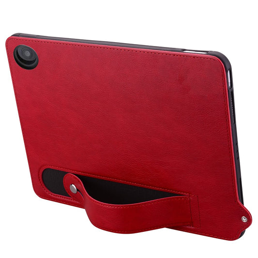 Tablet Case For Amazon Fire HD 10 (2023) / (2021) / Fire HD 10 Plus (2023) / (2021) Hand Strap Kickstand Leather Cover