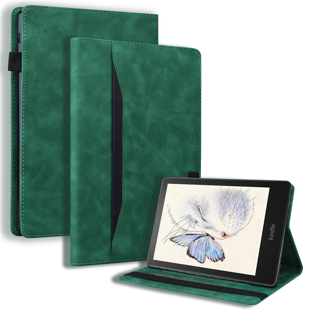 For Amazon Kindle Paperwhite (2024) Case PU Leather Protective Folio Tablet Cover with Card Holder